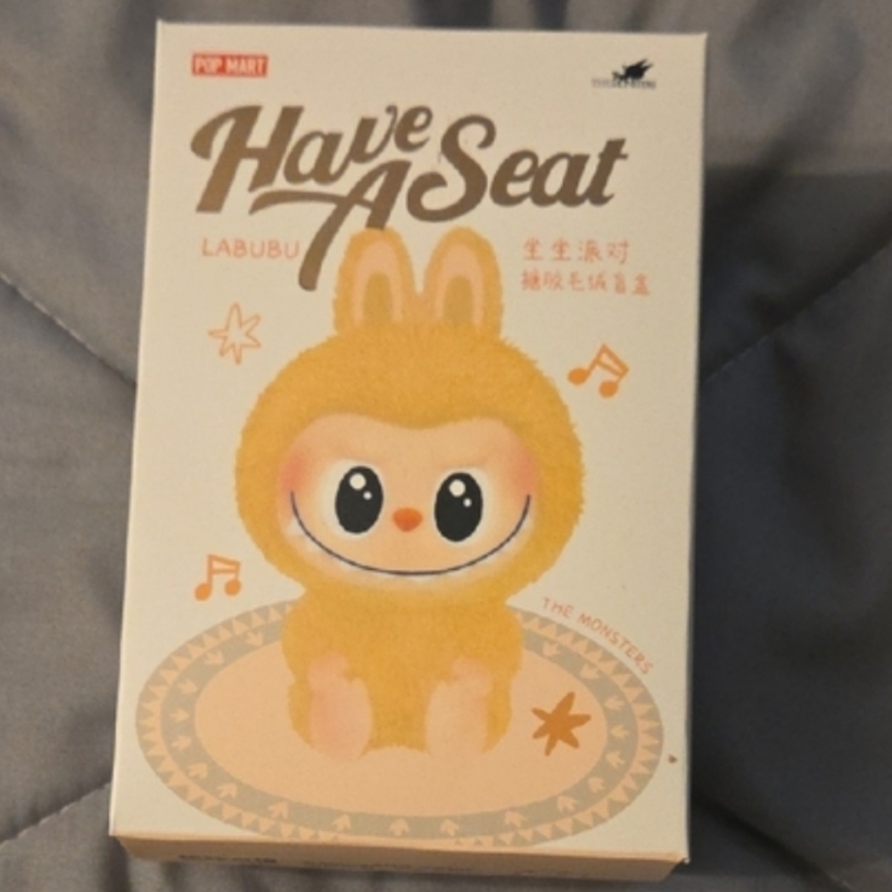NIB LABUBU HAVE  A SEAT
